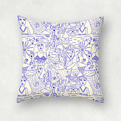 Mi Proyecto del curso: Pattern Design analógico y digital. Traditional illustration project by Alejandra Reitze - 01.10.2017