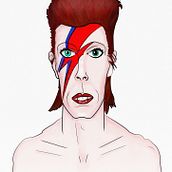 Bowie. Un progetto di Illustrazione tradizionale di Franz Simons - 09.01.2017