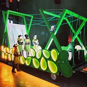 Carrozas para la cabalgata de Reyes de Sabadell, 2017.. Un projet de 3D, Architecture, Design , Conception d'éclairage, Conception de produits, Design industriel, Scénographie, Événements et Infographie de María Gómez Barroso - 10.01.2017