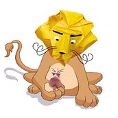 "El león y el ratón", cuento infantil. Publicado por SM y Cruïlla. Un proyecto de Educación, Ilustración tradicional, Ilustración digital e Ilustración infantil de Serina Maio - 11.01.2017