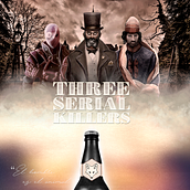 Three Serial Killers. Un proyecto de Diseño de personajes, Diseño gráfico e Ilustración tradicional de Víctor Cárdenas Ortiz - 11.01.2017