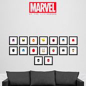MARVEL at the livingroom. Un projet de Illustration traditionnelle de Ruben Caja - 12.01.2017