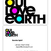 Tarjeta - Oui Love Earth . % Marcelo Bordas tarafından hazırlanan Markalaşma ve Kimlik projesi - 10.29.2012