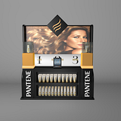 Pantene Display Stand. 3D project by Gabriel Nieto - 01.13.2017