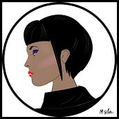 Asian Girl. Design, Design gráfico e Ilustração tradicional projeto de visualsilva - 14.01.2017