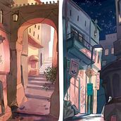 Environment I. Un projet de Illustration traditionnelle de Esther Vidal Soler - 15.01.2016