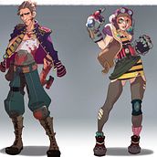 Character design II. Un projet de Illustration traditionnelle de Esther Vidal Soler - 15.01.2016