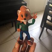 Kevin da Fox Zoetrope. Un projet de 3D, Animation, Artisanat, Sculpture , et Stop motion de may_lagunes - 15.01.2016