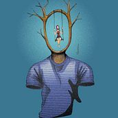Ilustraciones metafóricas-4. Een project van  Ontwerp y Traditionele illustratie van Cesar Nandez - 16.01.2017