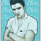 Elvis. Un progetto di Illustrazione tradizionale di Franz Simons - 16.01.2017