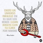 Christmas Reno. Traditional illustration project by Marta Velasco Zurro - 12.22.2016