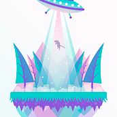 Mi Proyecto del curso: Ilustración para no ilustradores | Little Worlds . Un progetto di Graphic design e Illustrazione tradizionale di AndreaPaz - 19.01.2017