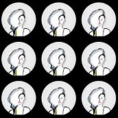 MIL RETRATOS. Fine Arts, Br, ing, Identit, and Traditional illustration project by Belén Pérez López - 01.19.2017