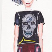 ILUSTRACION MODA. @FACTORIARENTME. Fine Arts, Design, and Traditional illustration project by Belén Pérez López - 01.19.2017