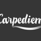 Lettering carpediem. Graphic Design, T, and pograph project by marcortegaosso - 01.20.2017