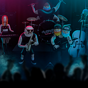 Amordaza2 Banda freak. 3D, Art Direction, Character Design, Photograph, and Post-production project by sebasfunn - 01.21.2017
