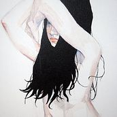 Self Portraits. Fine Arts, Traditional illustration, and Painting project by Shey Vega - 01.21.2016