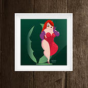Vector Illustration & Chubby Pin Ups. Traditional illustration project by Amanda Vázquez - 12.31.2016