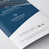 Tríptico Eurostars Hotel Company Corporate. Un projet de Design , Conception éditoriale, Design graphique , et Publicité de Elena Roca Llobera - 23.01.2017