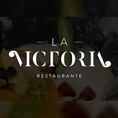 Logotipo Restaurante La Victoria. Un projet de Design  , et Design graphique de Elena Roca Llobera - 23.01.2017