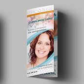 Díptico para ESPACIO BUCAL. Design, Editorial Design, Graphic Design, and Advertising project by Ana S. Dullius - 12.26.2016