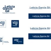 LETICIA GARCÍA GIL, Fisioterapia y Osteopatía. Br, ing & Identit project by GUSTAVO HIDALGO FERNANDEZ - 01.24.2017