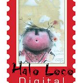 Imagen Corporativa Casa Productora Halo Loco. Art Direction, Design, and Graphic Design project by Rosalina Carrera Amoedo - 01.24.2017