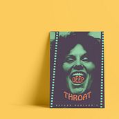 Art of the title, Deep Throat  2016. Un projet de Direction artistique, Animation, Cinéma, Créativité, Conception d'affiches, Design graphique, Stor, board, Stor, telling, T , et pographie de Gabriel Robalino Ramírez - 14.04.2016