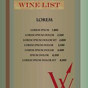 Nuevo proyecto. Wine list. Design & Information Design project by Marisa Payá - 01.27.2017