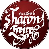 Ex Libris para Sharon Freire Ein Projekt aus dem Bereich Kalligrafie von Cris Pujadas - 28.01.2017
