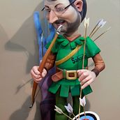 Fallas - Jordi Évole. Arts, Crafts, Fine Arts, and Sculpture project by Tian Mora - 03.13.2014