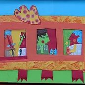 Exposición para niños: Historias de papel. Diciembre 2017-Galicia. Projekt z dziedziny  Sztuki piękne użytkownika Catarina Capim - 10.02.2017