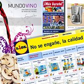 Web Lidl España. Un proyecto de Cop, writing, Diseño gráfico, Diseño Web y Redes Sociales de Yolanda SR - 31.01.2017