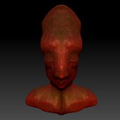 Busto ZBrush. 3D project by Jorge Domínguez Fernández - 12.04.2016