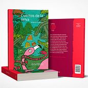 Proyecto realizado para Editorial Planeta México.  Ilustración de portada "Cuentos de la selva" 2017.. Art Direction, Graphic Design, and Traditional illustration project by cuauhtemoc cuaquehua - 02.15.2017