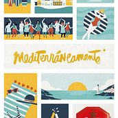 Estrella Damm. Graphic Design, Traditional illustration, and Advertising project by Vale Wilson - 01.28.2017