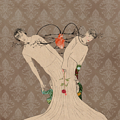 Raíces truncadas. Un proyecto de Ilustración tradicional de Lucia Bonilla - 15.02.2017