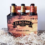 Packaging cerveza artesanal ¨JEROME¨ Ein Projekt aus dem Bereich Grafikdesign von Nadia Ramos - 14.03.2014