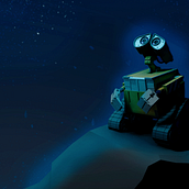 Modaleado 3d en maya: Wall.e. 3D, and Traditional illustration project by Josue Calle Sotomayor - 02.07.2017