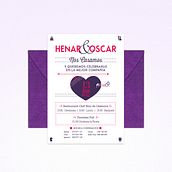 Henar&Oscar. Graphic Design project by Aroa Diez - 04.30.2015