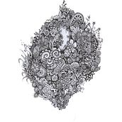 Ink . Ilustrație tradițională de karladigar - 02.10.2017