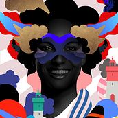Propuesta Cartel, "Carnaval de Cartagena 2017". Graphic Design, and Advertising project by Adolfo Correa - 02.09.2017