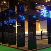 Stand SIMON en Matelec. Projekt z dziedziny  Architektura użytkownika Mac Group Stands - 14.02.2017