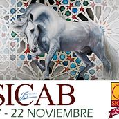 Cartel Sicab salón Internacional del Caballo Español 2015. Design, Ilustração tradicional, e Pintura projeto de Magdalena Almero Nocea - 14.02.2017