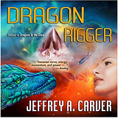 Mis Portadas de ciencia ficción como las de Jeffrey A. Carver y otros. Artes plásticas, Design e Ilustração tradicional projeto de Magdalena Almero Nocea - 14.02.2017