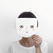 Wink Face _ diseño para la colección de moda #WaysToBreakTheRules. Traditional illustration, and Motion Graphics project by Cristina Romero - 09.15.2016