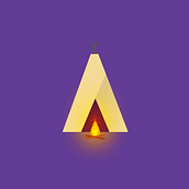 Camp Here App. Animation, Br, ing, Identit, Art Direction, Design, Graphic Design, Traditional illustration, Motion Graphics, and UX / UI project by BlauBear Design Studio - 02.14.2017