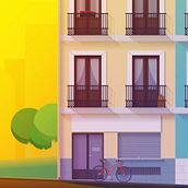 Malasaña. Art Direction, and Traditional illustration project by BlauBear Design Studio - 02.15.2017