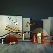 Mi Proyecto del curso: Dirección de arte y composición de bodegón. Un progetto di 3D, Street Art e Graphic design di Gustavo Castellanos - 18.02.2017