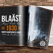 BLAAST. Br, ing, Identit, Design, and Naming project by María Sanz - 02.19.2017